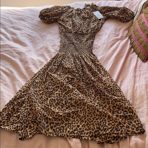 NWT Bec and Bridge Lions Den Midi Dress - Picture 2 of 2